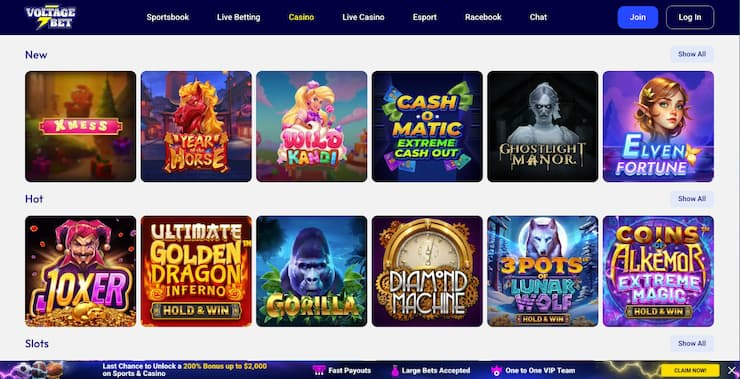 casino mi online game