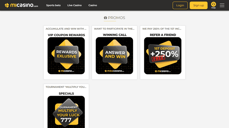 Descubre MiCasino: Una experiencia de juego online de primer nivel